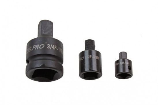 Kracht adapterset / verloopstukken 3-delig